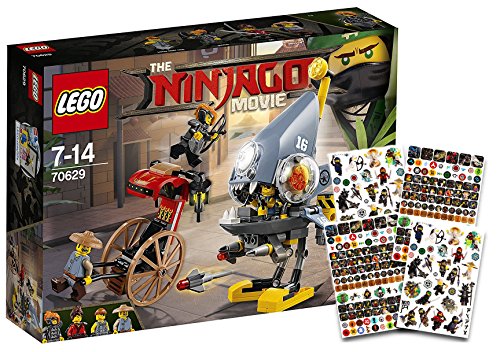 L’attaque du Piranha avec autocollants – 70629 – The Ninjago Movie Lego